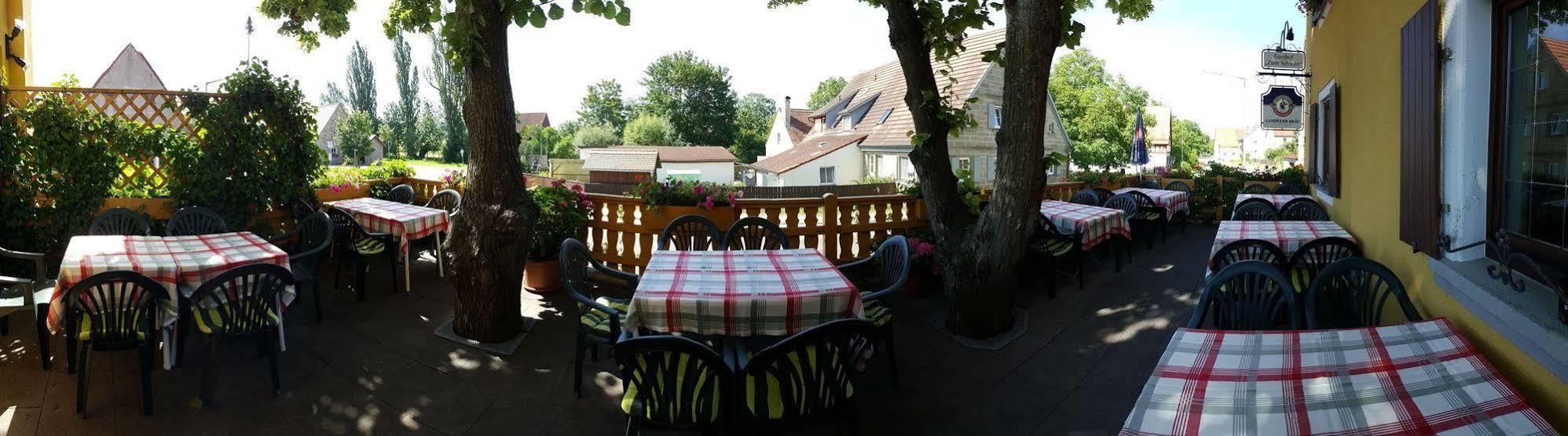 Hotel Gasthof Zum Schwan Steinsfeld Exteriér fotografie